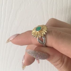 Sunflower ring